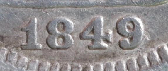 1849-Seated-Liberty-Half-Dime---Overdate?